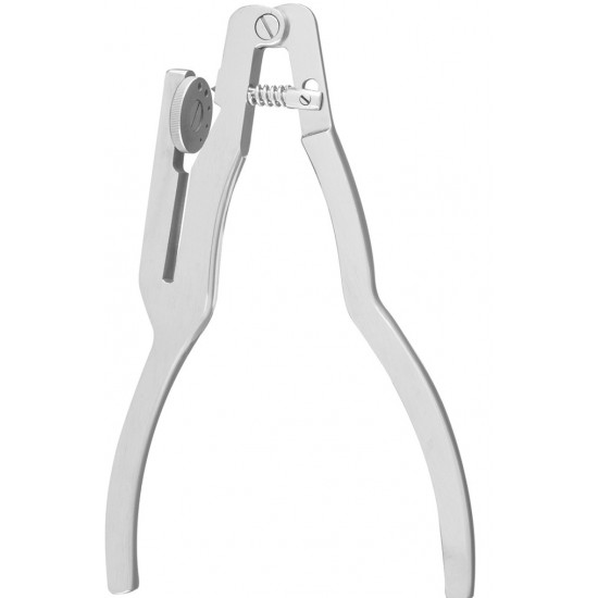 Ivoy Rubber Dam Punch Forceps, 17 cm/6 1/2