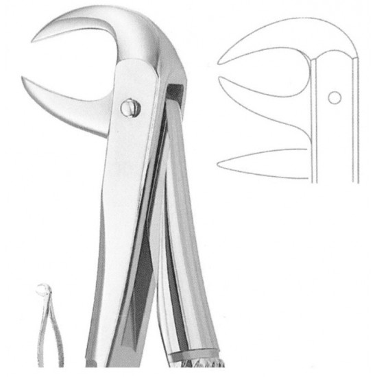 Extracting Forceps English Pattern, Fig: 86B